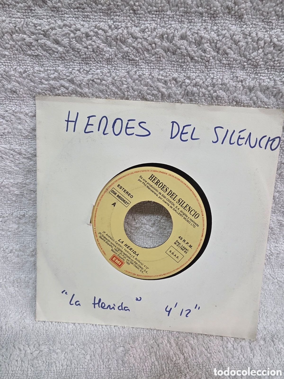 Discos de vinilo: HEROES DEL SILENCIO&nbsp;&ndash;&nbsp;La Herida 1993 Promocional