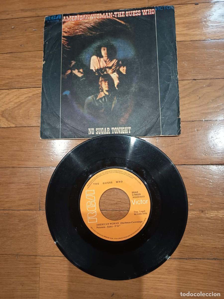 Discos de vinilo: SINGLE - THE GUESS WHO - AMERICAN WOMAN - 1970