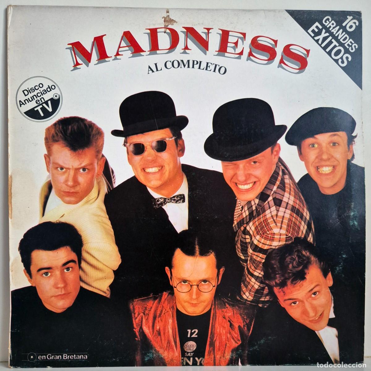 Discos de vinilo: Madness - Al completo. LP vinilo. Recopilatorio de edici&oacute;n espa&ntilde;ola