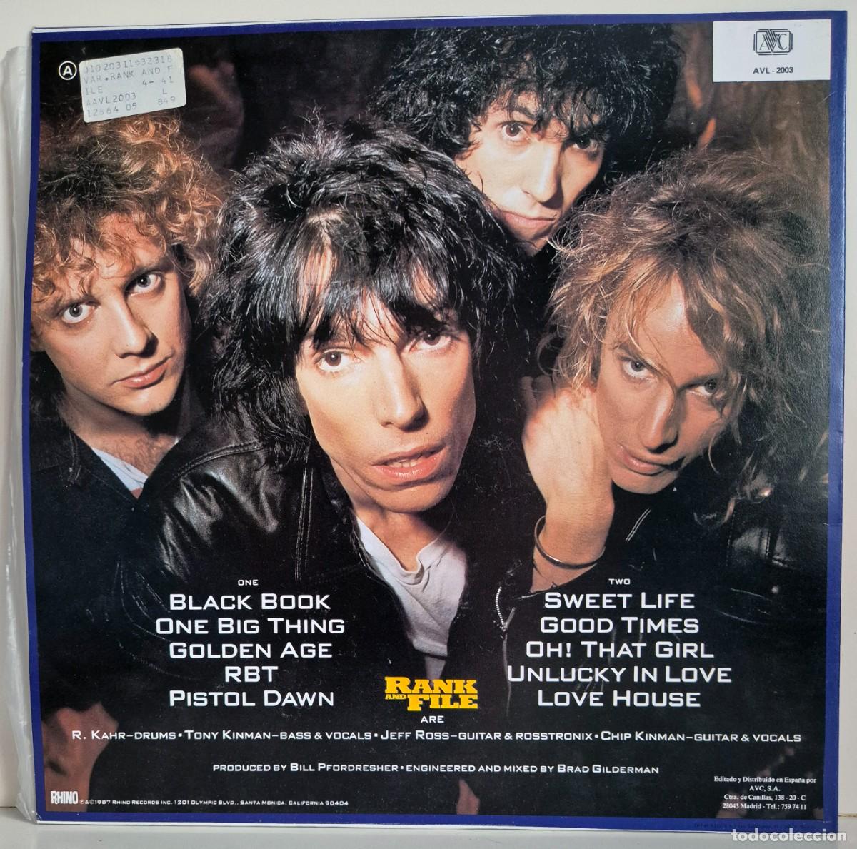 Discos de vinilo: Rank And File. LP vinilo - Foto 2
