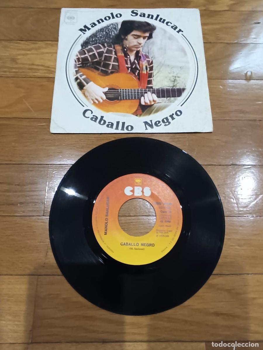 Discos de vinilo: SINGLE - MANOLO SANLUCAR - CABALLO NEGRO 1975