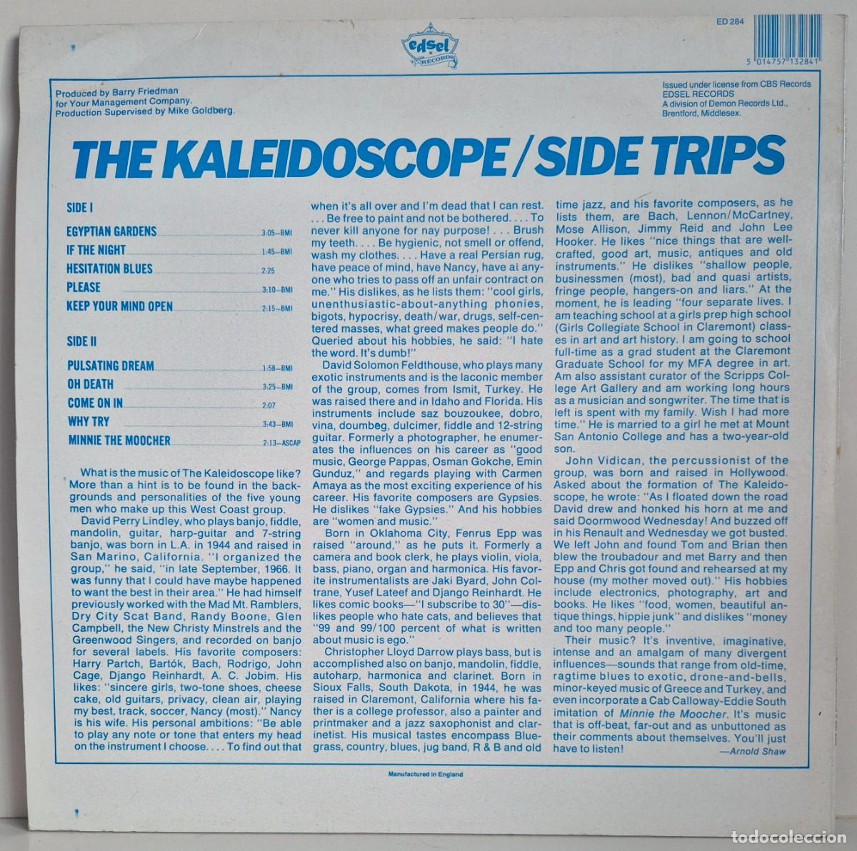 Discos de vinilo: The Kaleidoscope - Side Trips. LP vinilo - Foto 2