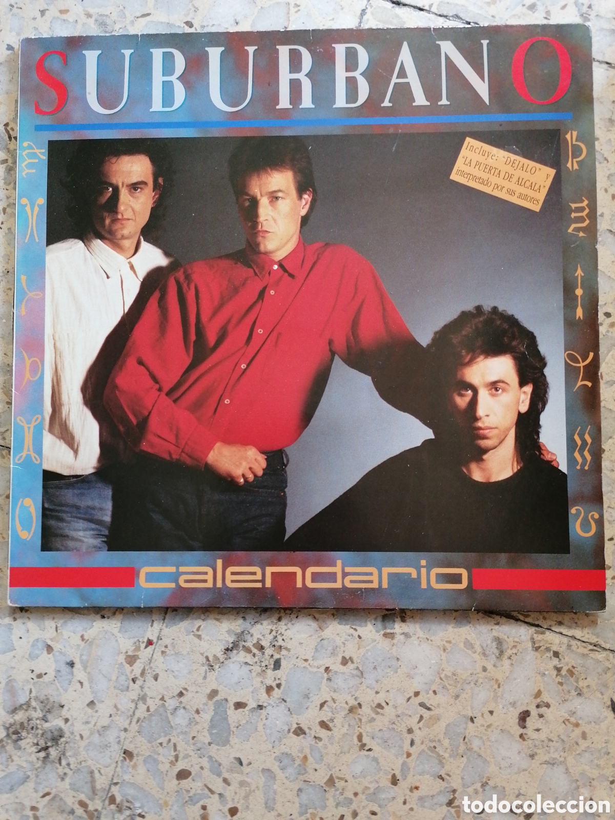 Discos de vinilo: LP SUBURBANO CALENDARIO 1986 INSERT EX