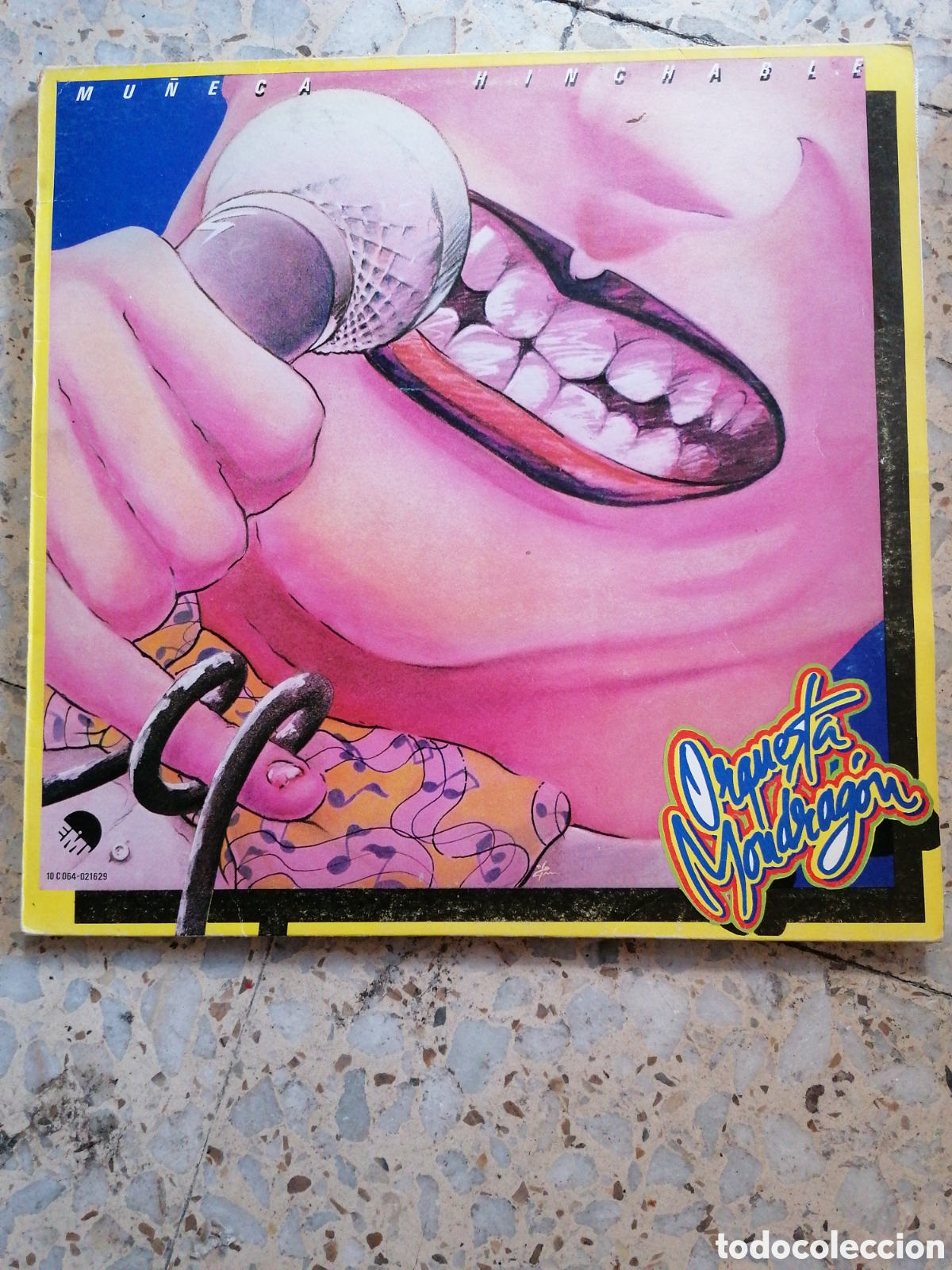 Discos de vinilo: LP ORQUESTA MONDRAGON MU&Ntilde;ECA HINCHABLE 1979 INSERT
