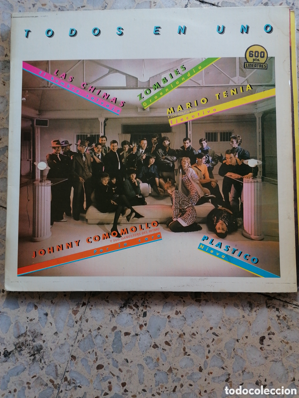 Discos de vinilo: LP TODOS EN UNO ZOMBIES PLASTICO LAS CHINAS JOHNNY COMOMOLLO MARIO TENIA 1981