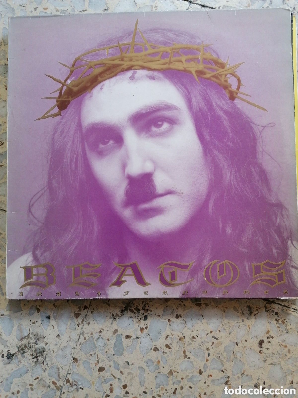 Discos de vinilo: LP I&Ntilde;AKI FERNANDEZ BEATOS 1988 INSERT