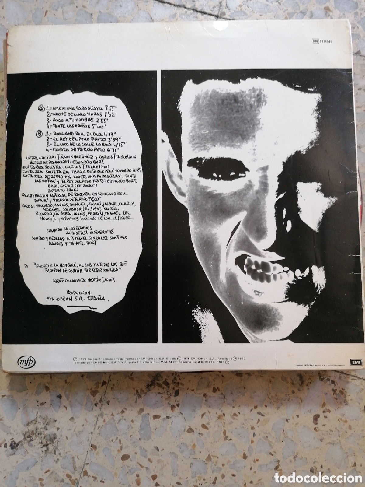 Discos de vinilo: LP RAMONCIN Y W.C 1983 - Foto 2