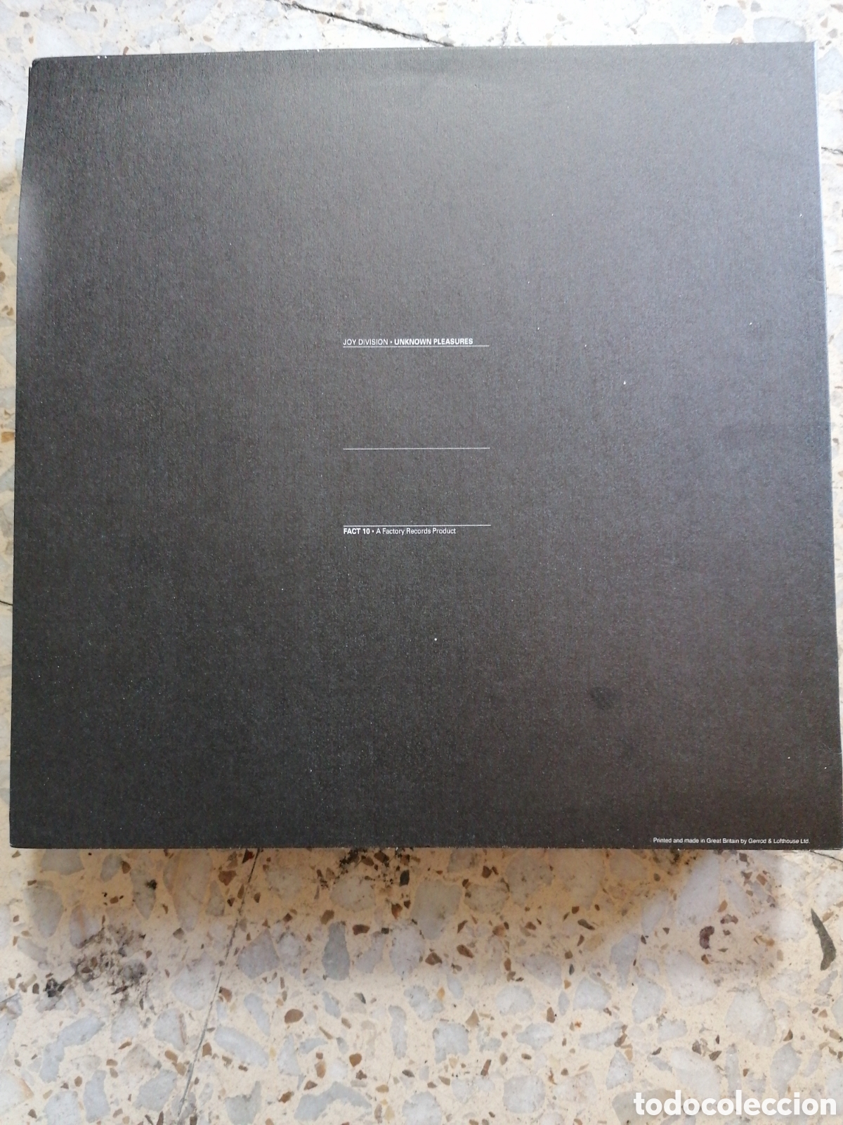 Discos de vinilo: LP JOY DIVISION UNKNOWN PLEASURES UK - Foto 2
