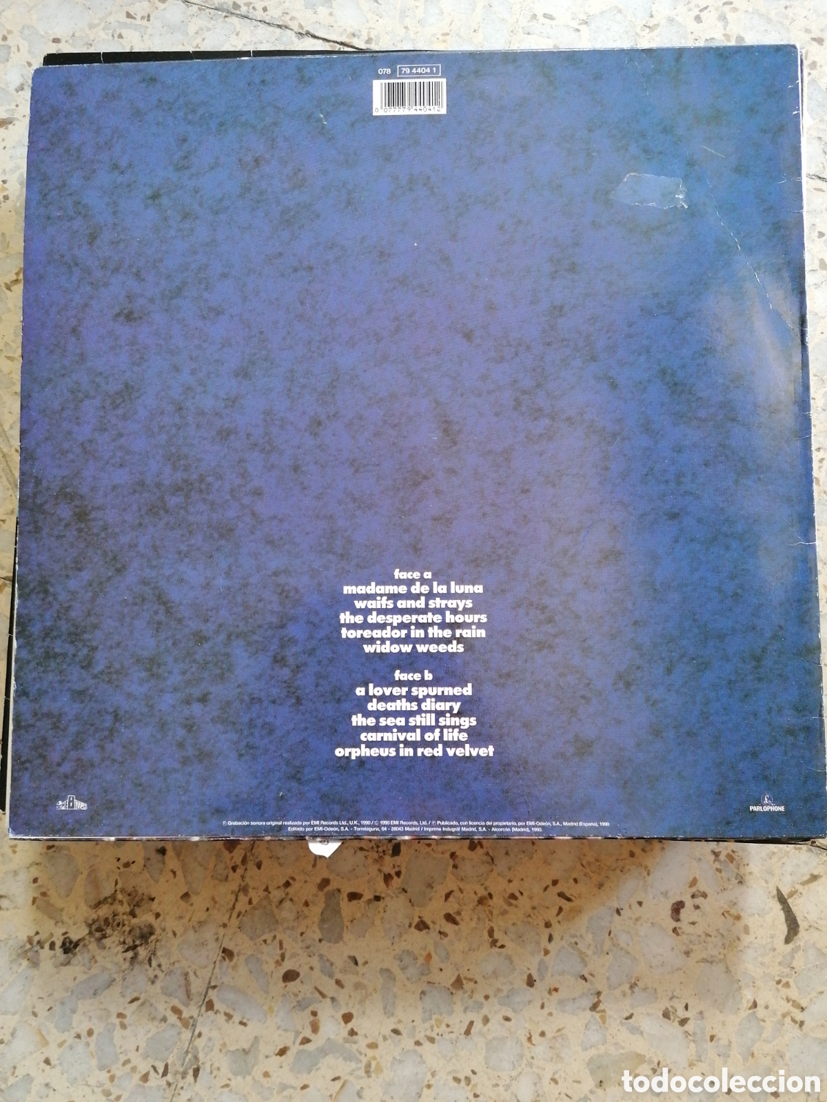 Discos de vinilo: LP MARC ALMOND ENCHANTED 1990 ESPA&Ntilde;A INSERT EX - Foto 2