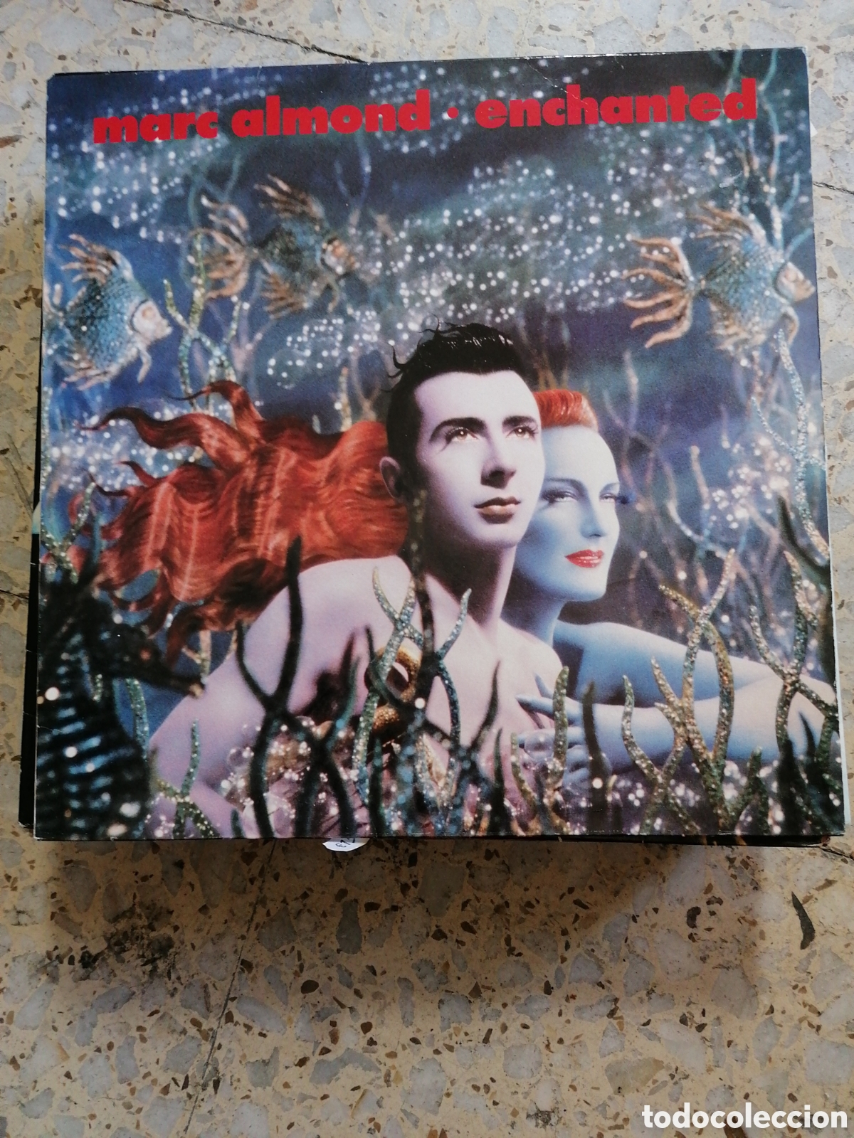 Discos de vinilo: LP MARC ALMOND ENCHANTED 1990 ESPA&Ntilde;A INSERT EX - Foto 1