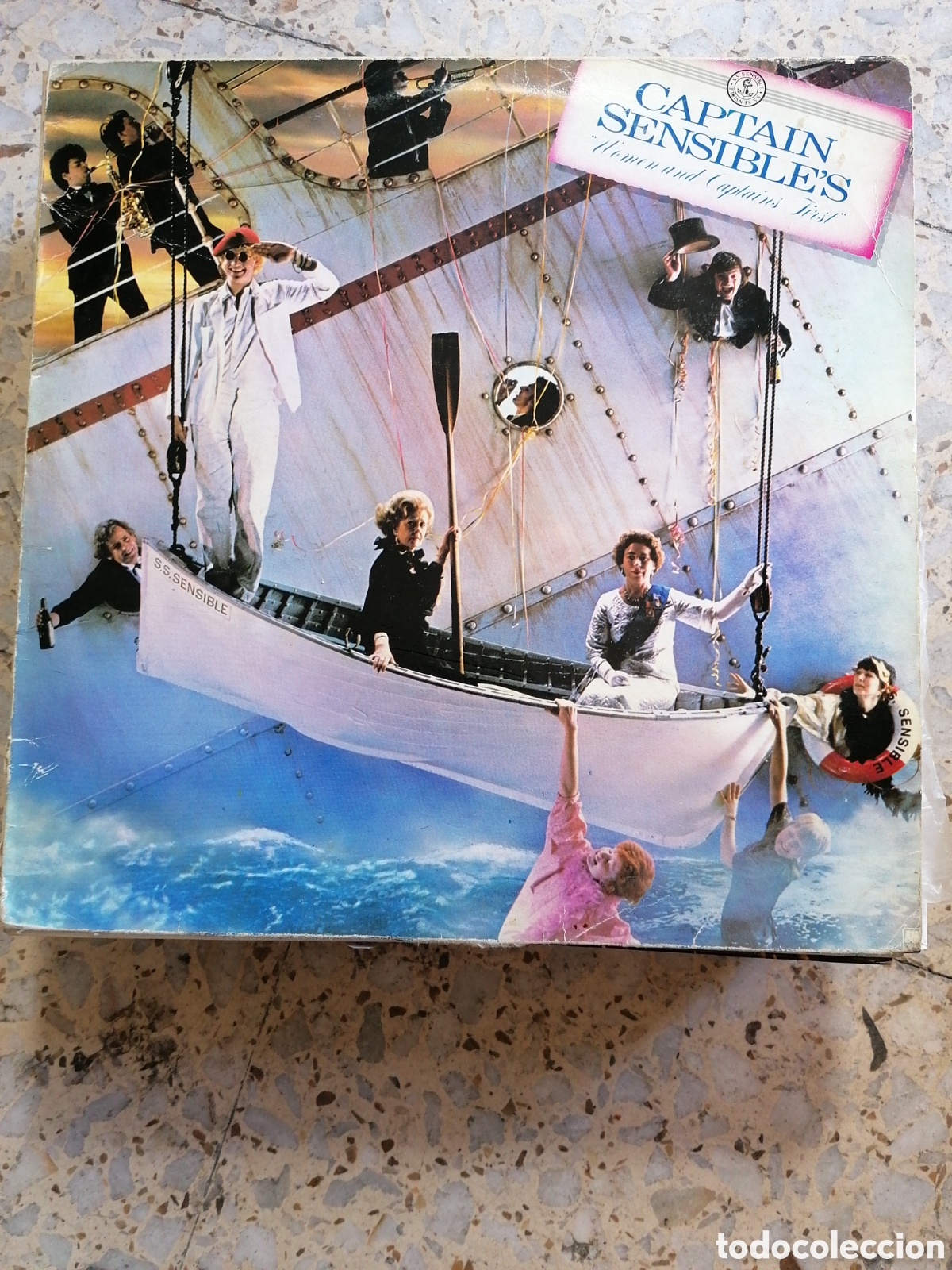 Discos de vinilo: LP CAPTAIN SENSIBLE WOMEN AND CAPTAIN FIRST 1982 ESPA&Ntilde;A