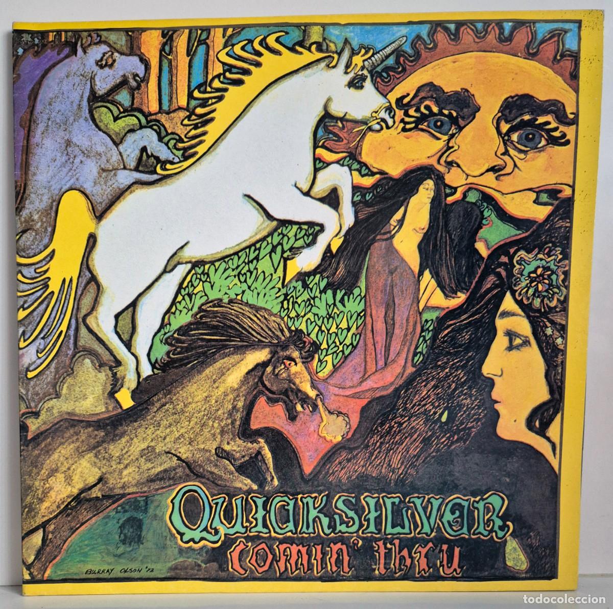Discos de vinilo: Quicksilver Messenger Service - Comin' Thru. LP vinilo