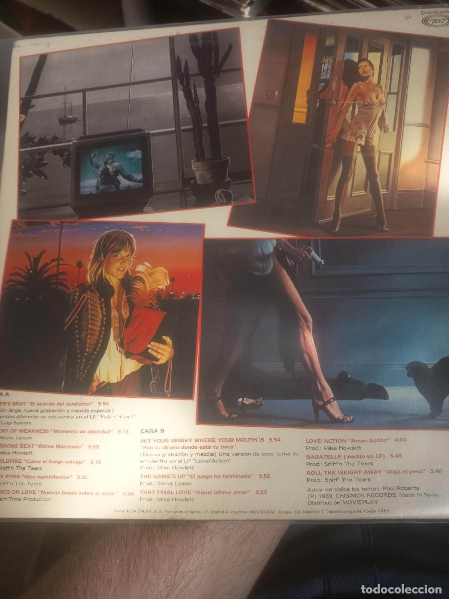 Discos de vinilo: DISCO LP SNIFF IN THE TEARS - Foto 2