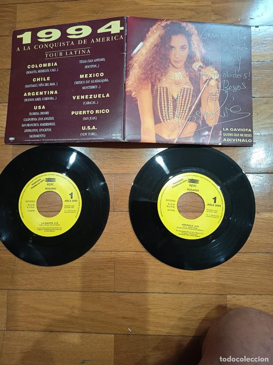 Discos de vinilo: SINGLE DOBLE - ROSARIO - LA GAVIOTA Y ADIVINALO - 1994