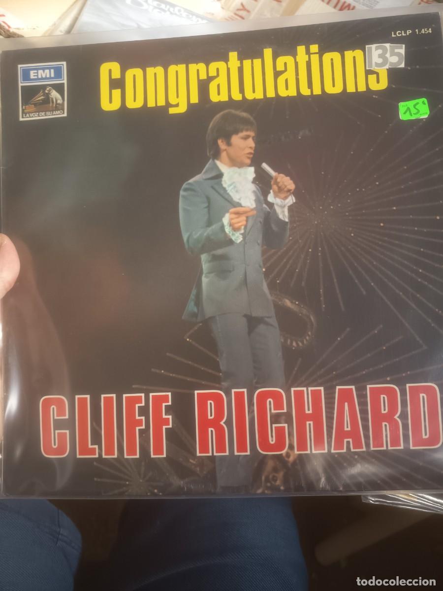 Discos de vinilo: DISCO ORIGINAL,( CLIFF RICHARD) , CONGRATULATIONS
