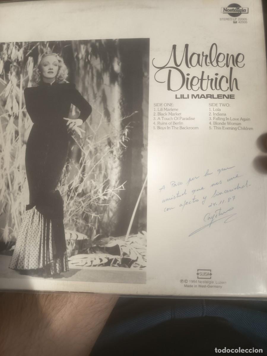 Discos de vinilo: DISCO LP MARLENE DIETRICH,( LILI MARLENE) - Foto 2