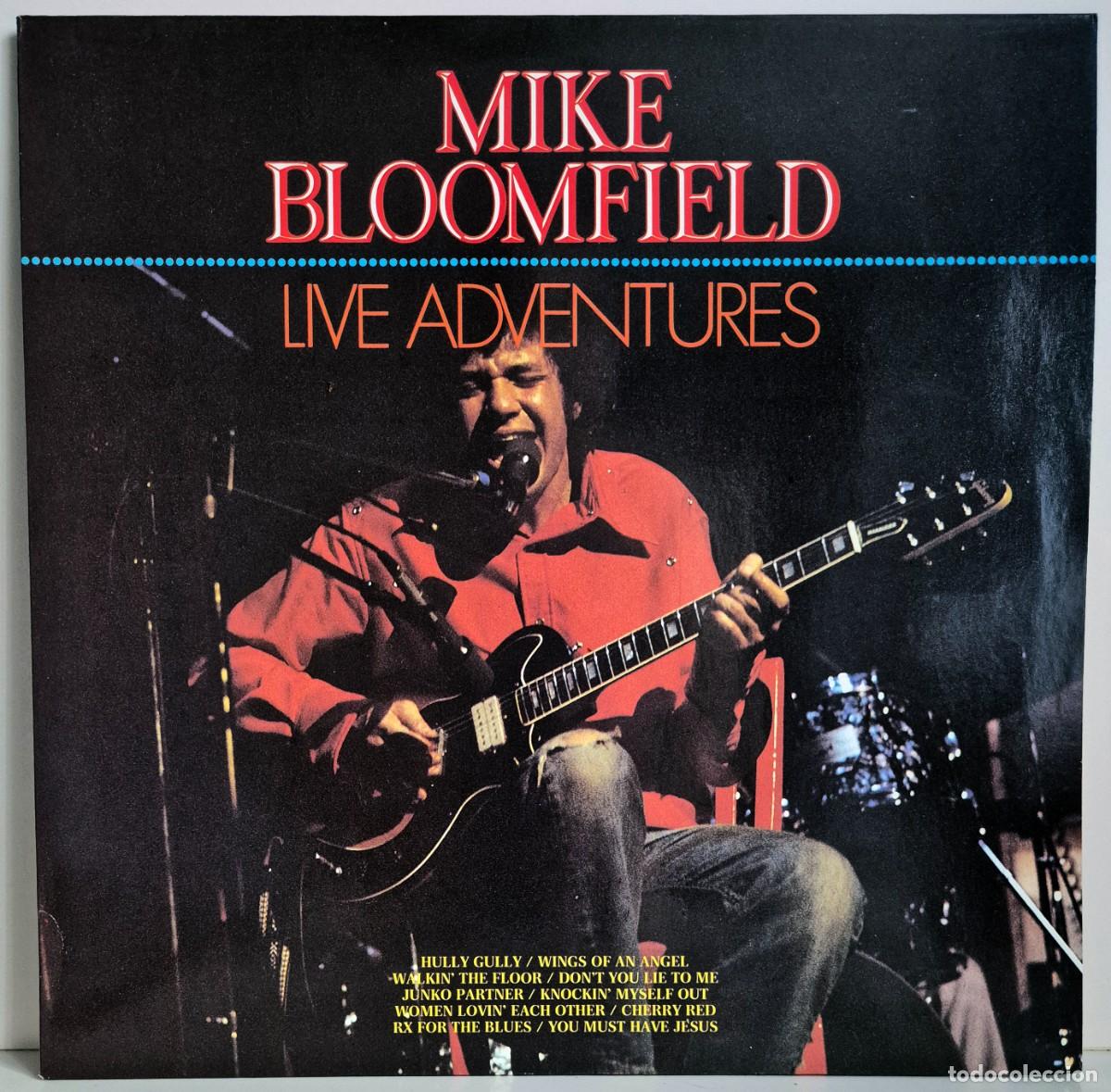 Discos de vinilo: Mike Bloomfield - Live adventures. LP vinilo