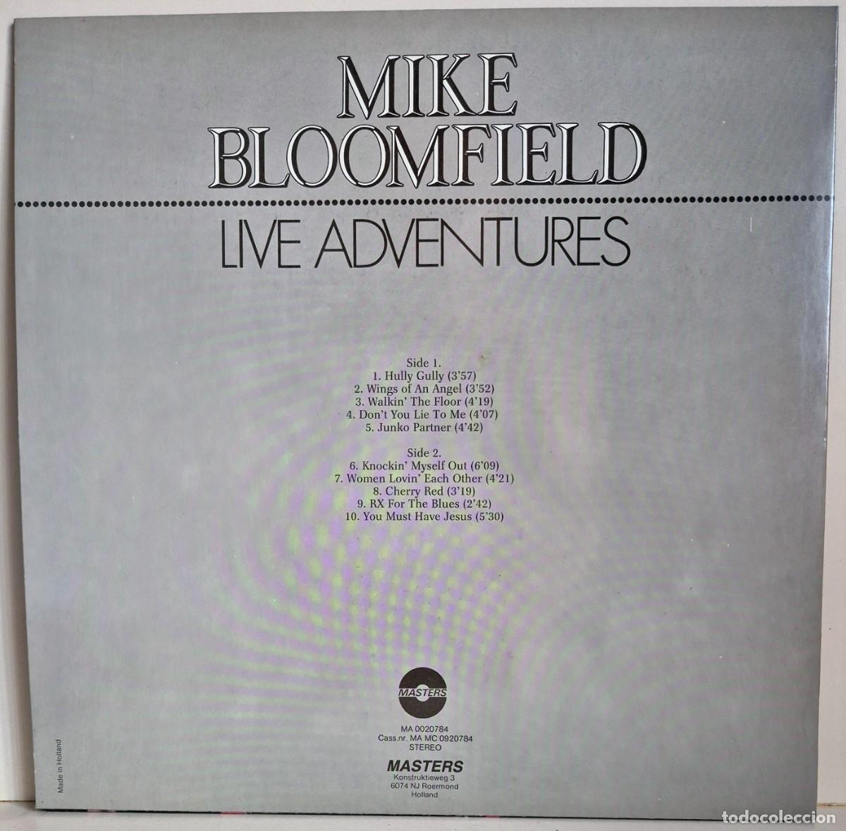 Discos de vinilo: Mike Bloomfield - Live adventures. LP vinilo - Foto 2