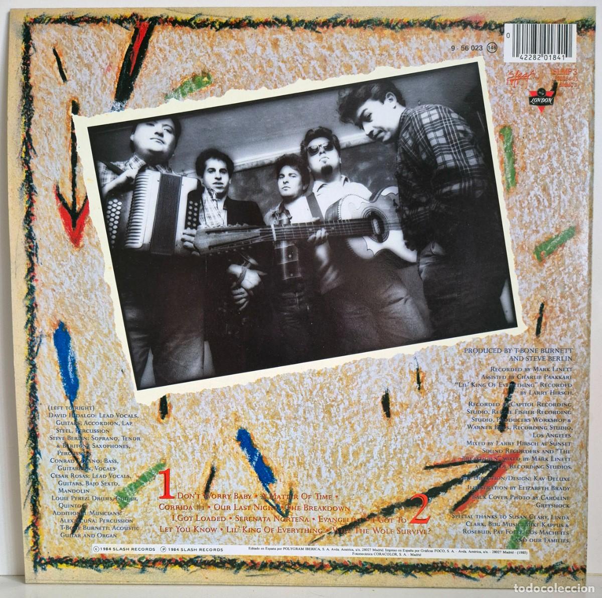 Discos de vinilo: Los Lobos - How Will The Wolf Survive?. LP vinilo - Foto 2