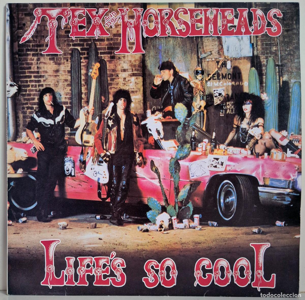 Discos de vinilo: Tex & The Horseheads - Life's So Cool. LP vinilo