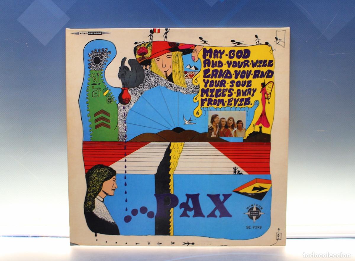 Discos de vinilo: Lp: Pax &ndash; Pax (May God And Your Will Land You And Your Soul Miles Away From Evil).
