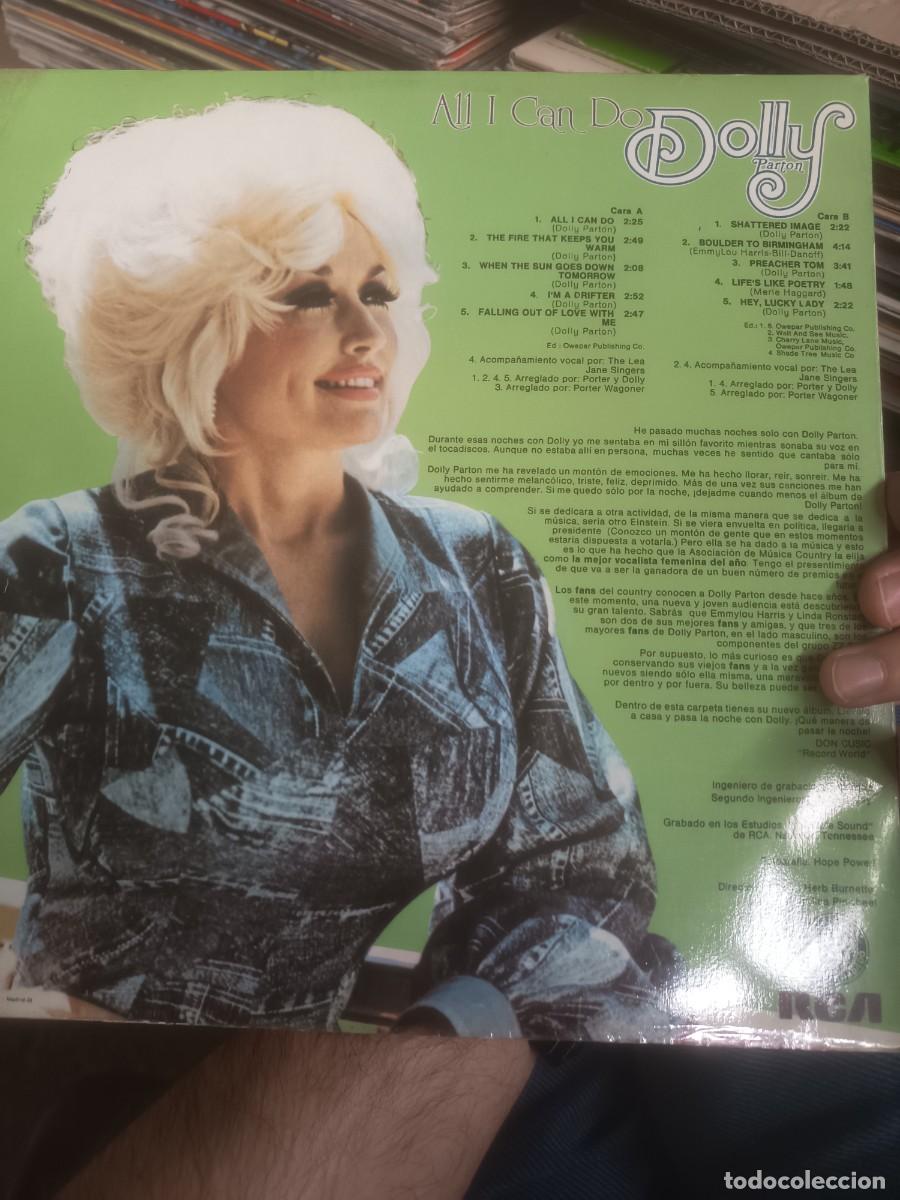 Discos de vinilo: DISCO LP DOLLY PARTON,( ALL I CAN DO) - Foto 2
