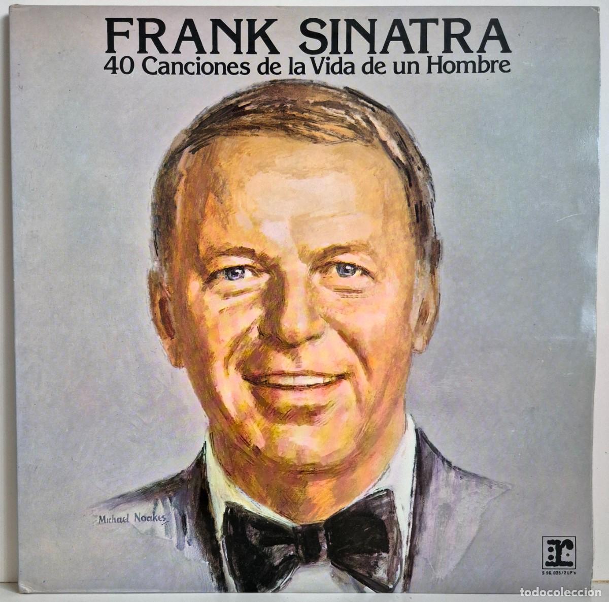 Discos de vinilo: Frank Sinatra - 40 canciones de la vida de un hombre. 2 LP vinilo gatefold