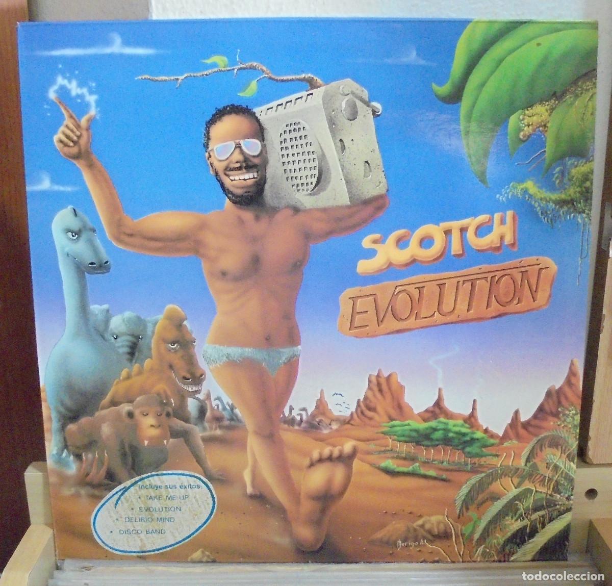 Discos de vinilo: Scotch. Evolution. Max music 1985 -- LP