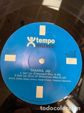 Discos de vinilo: Tamira Jay &lrm;&ndash; Get Up-MAXI SINGLE-SPAIN-1999 - Foto 3