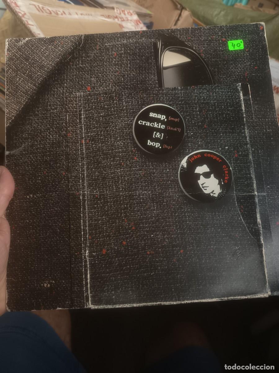 Discos de vinilo: DISCO LP JOHN COOPER CLARKE