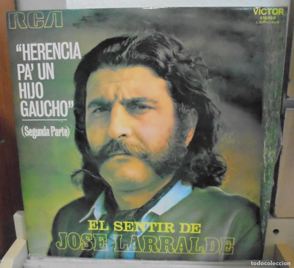 Discos de vinilo: El sentir de Jos&eacute; Larralde -- LP - Foto 1
