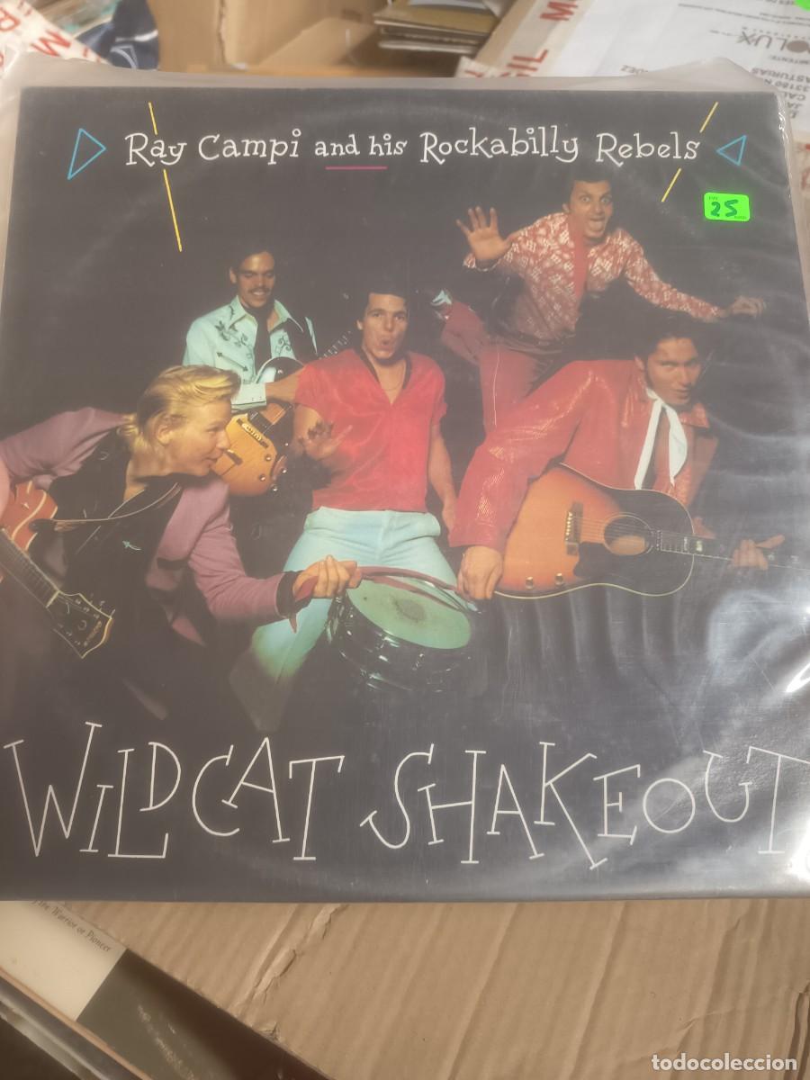 Discos de vinilo: DISCO LP RAY CAMPI AND HIS ROCKABILLY REBELS