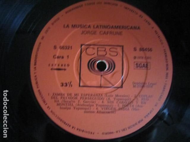Discos de vinilo: LOS PANCHOS Y EDYE GORME - MUSICA LATINOAMARICANA LP - EDICON ESPA&Ntilde;OLA CBS 1974 NO FUNDA NUEVO(5)