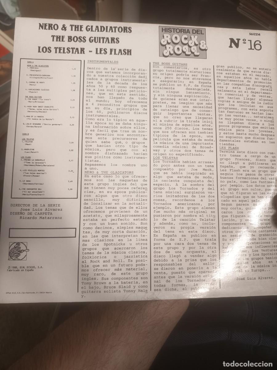Discos de vinilo: DISCO LP NERO & THE GLADIATORS - Foto 2