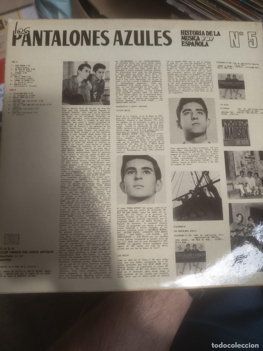 Discos de vinilo: DiSCO LP LOS PANTALONES AZULES - Foto 2