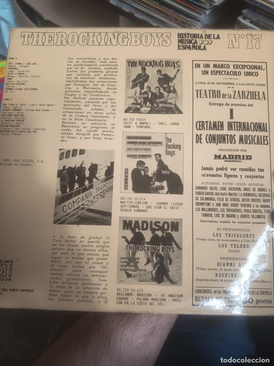 Discos de vinilo: DiSCO LP THE ROCKING BOYS - Foto 2