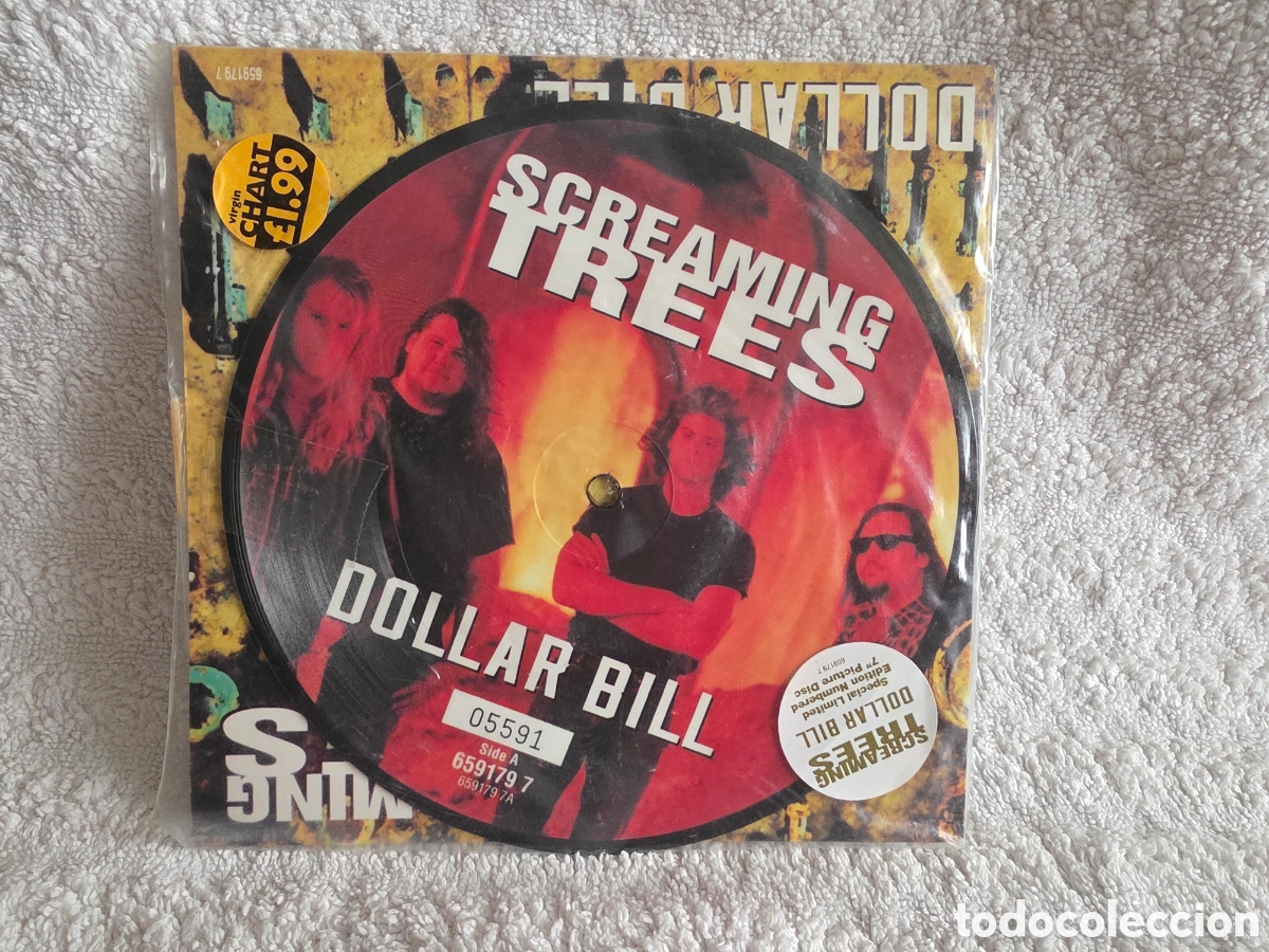 Discos de vinilo: Screaming Trees&nbsp;&ndash;&nbsp;Dollar Bill limited edition/ picture disc/ precintado