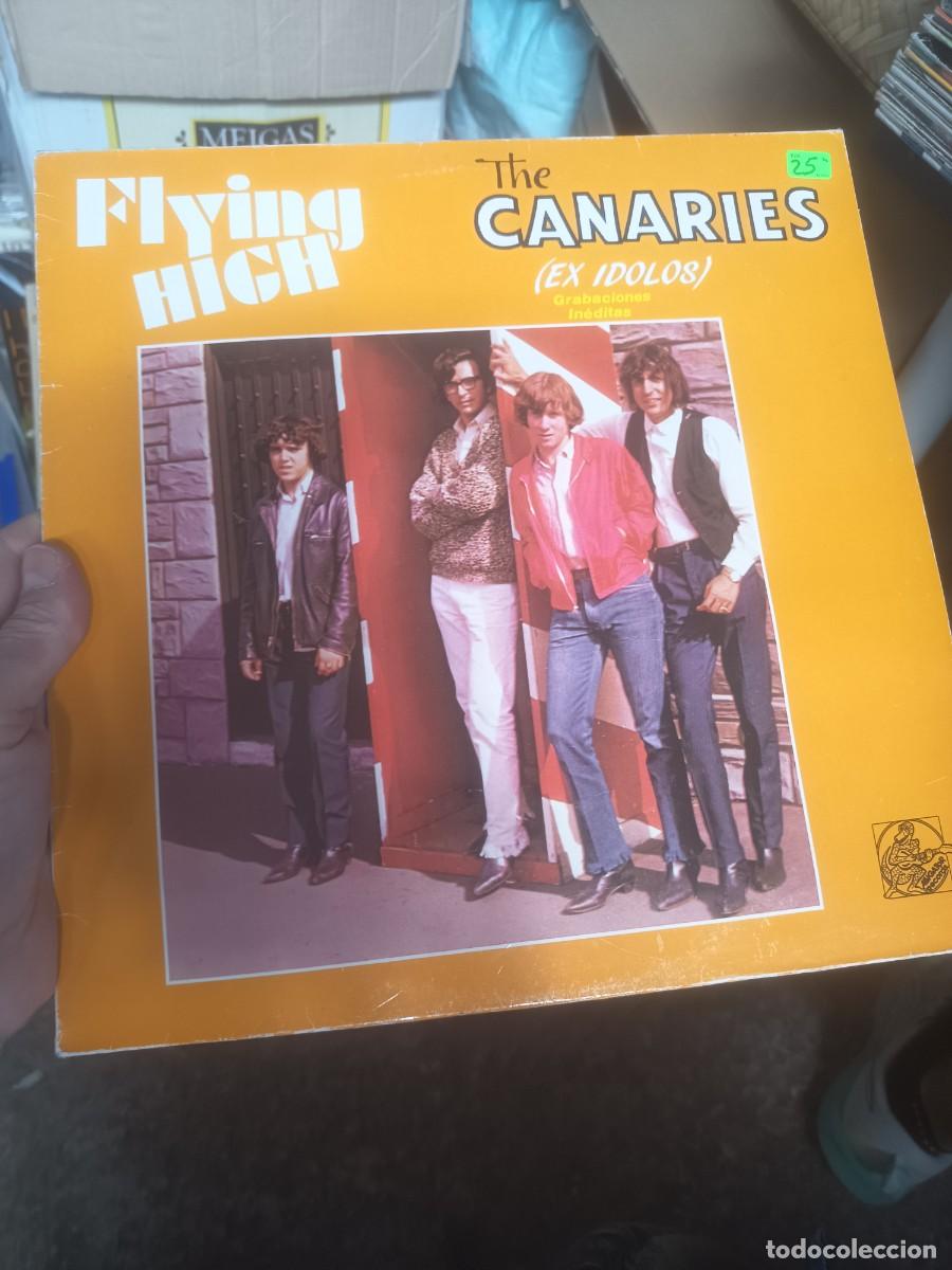Discos de vinilo: DISCO LP LOS CANARIOS,( GRABACIONES INEDITAS)