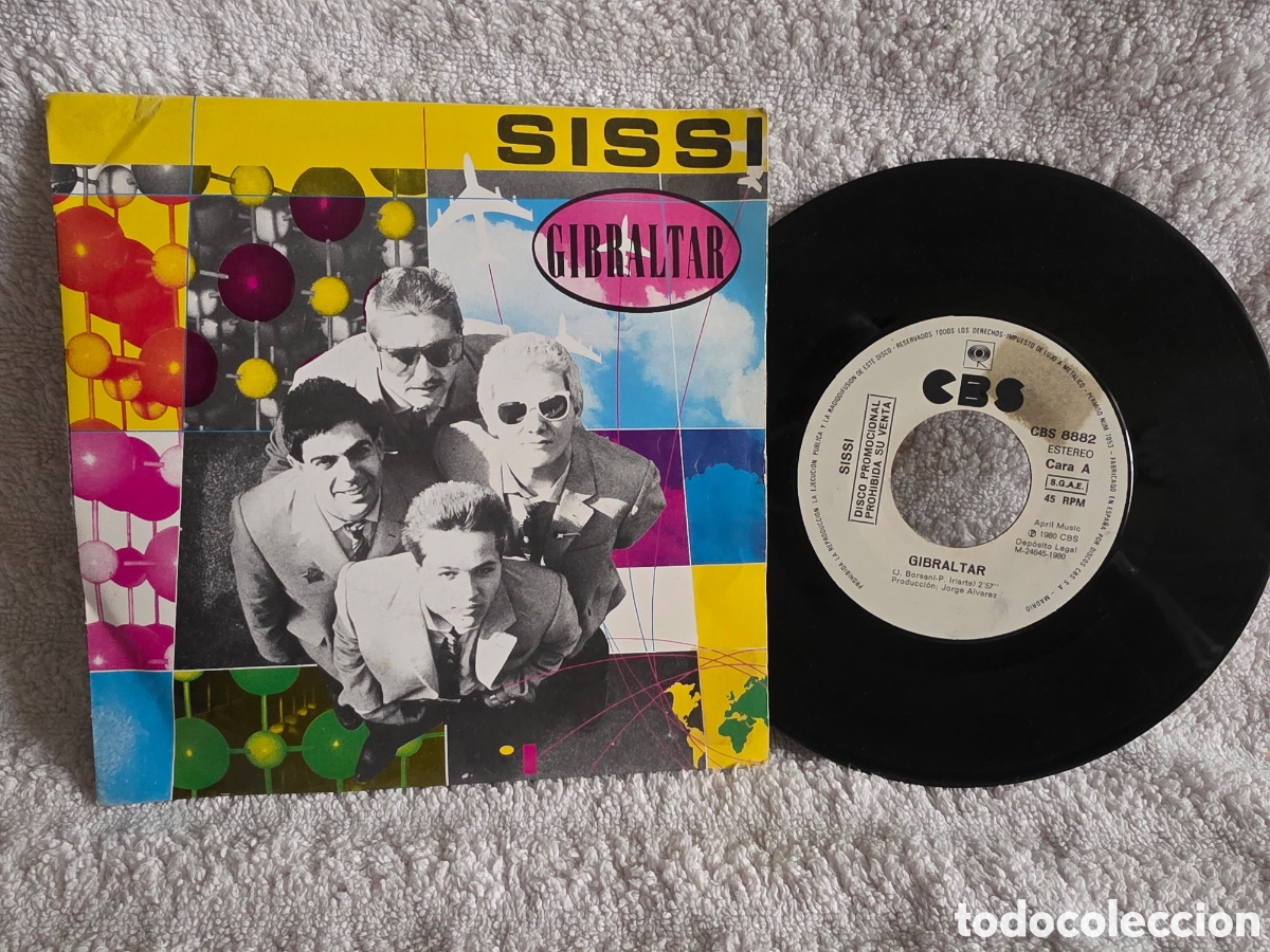 Discos de vinilo: Sissi &nbsp;&ndash;&nbsp;Gibraltar Promocional 1980