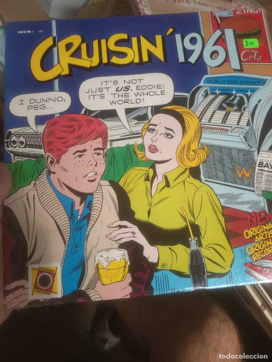 Discos de vinilo: DISCO LP CRUISIN 1961 - Foto 1