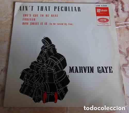 Disques de vinyle: MARVIN GAYE - AIN'T THAT PECULIAR - RARO EP 1966