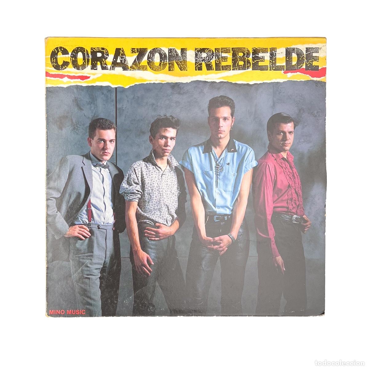 Discos de vinilo: LP. Corazon Rebelde. Corazon Rebelde (G+/VG+)