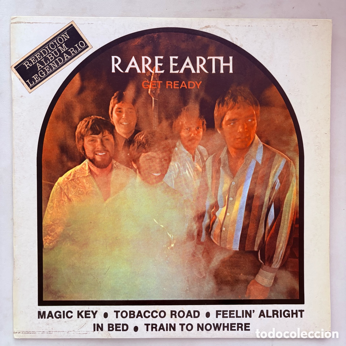 Discos de vinilo: lp Rare Earth &lrm;&ndash; Get Ready edicion espa&ntilde;ola de 1983