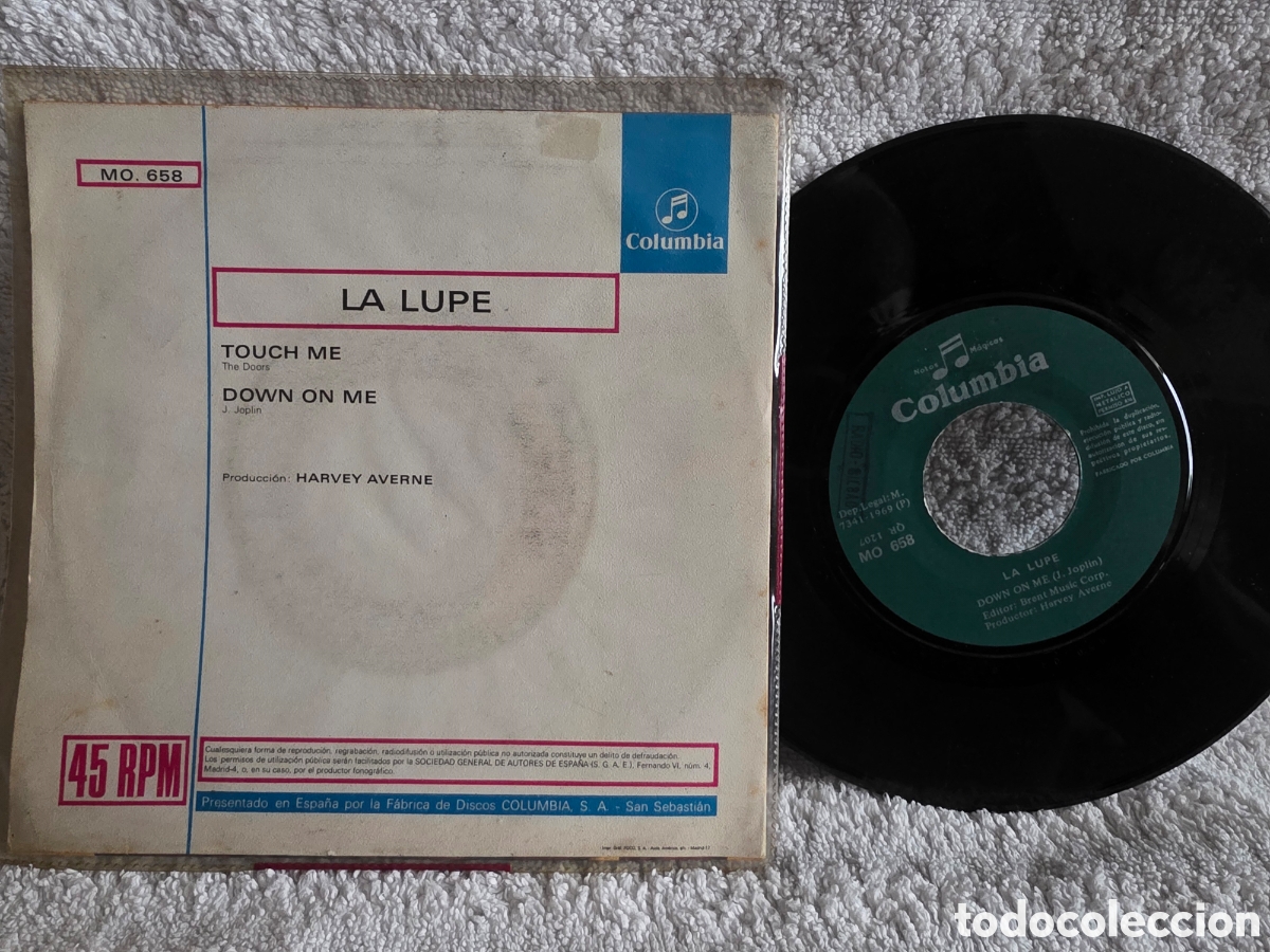 Discos de vinilo: La Lupe&nbsp;&ndash;&nbsp;Touch Me 1969 espa&ntilde;ol - Foto 2