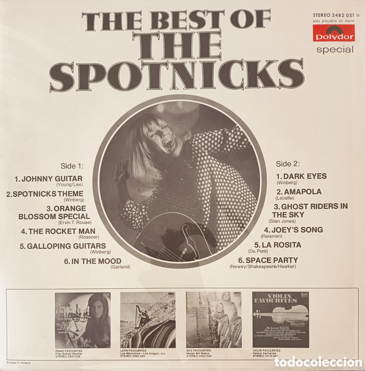 Discos de vinilo: Vinilo The Spotnicks - The Best Of - Foto 2