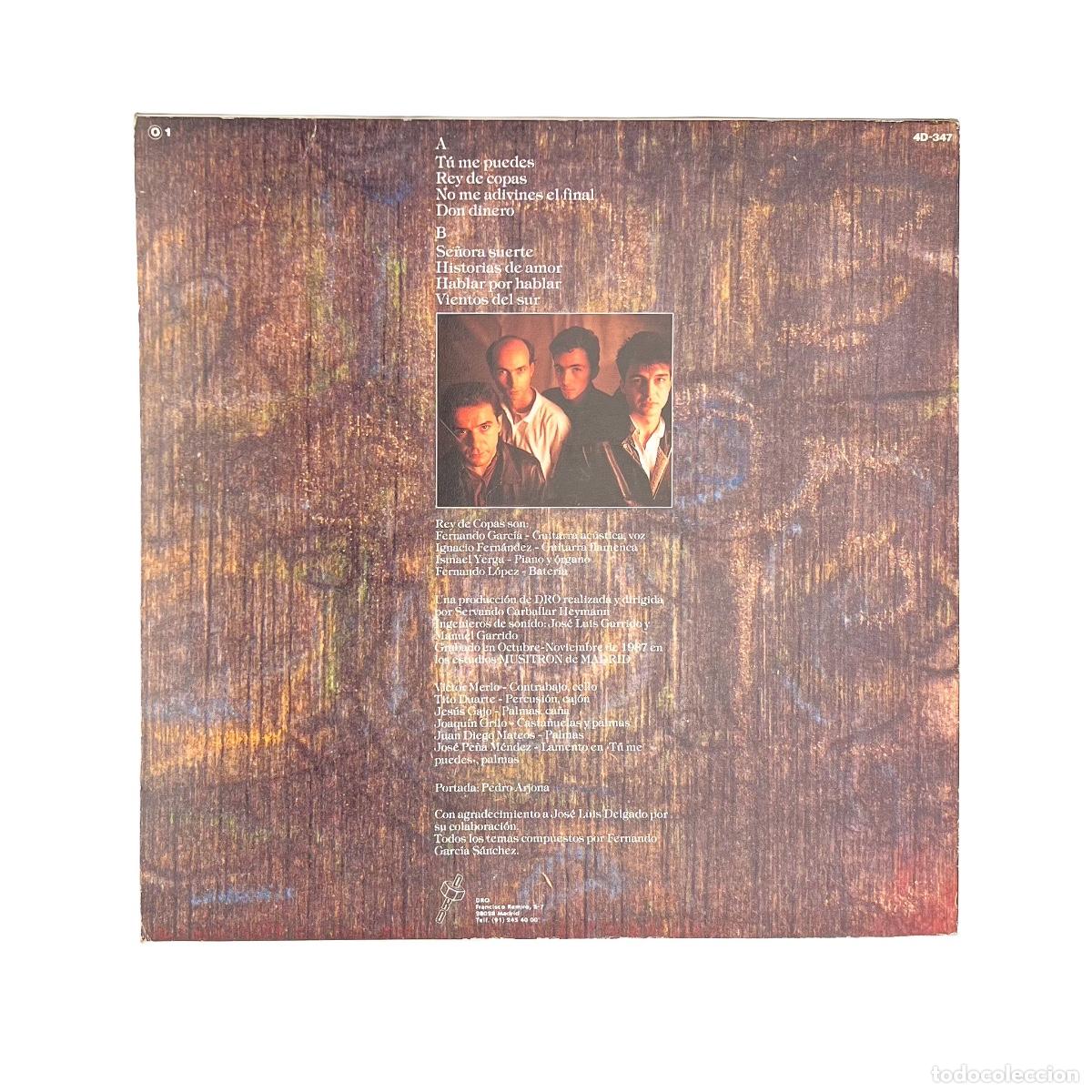 Discos de vinilo: LP. Rey De Copas. Rey De Copas - Rey De Copas - Foto 2