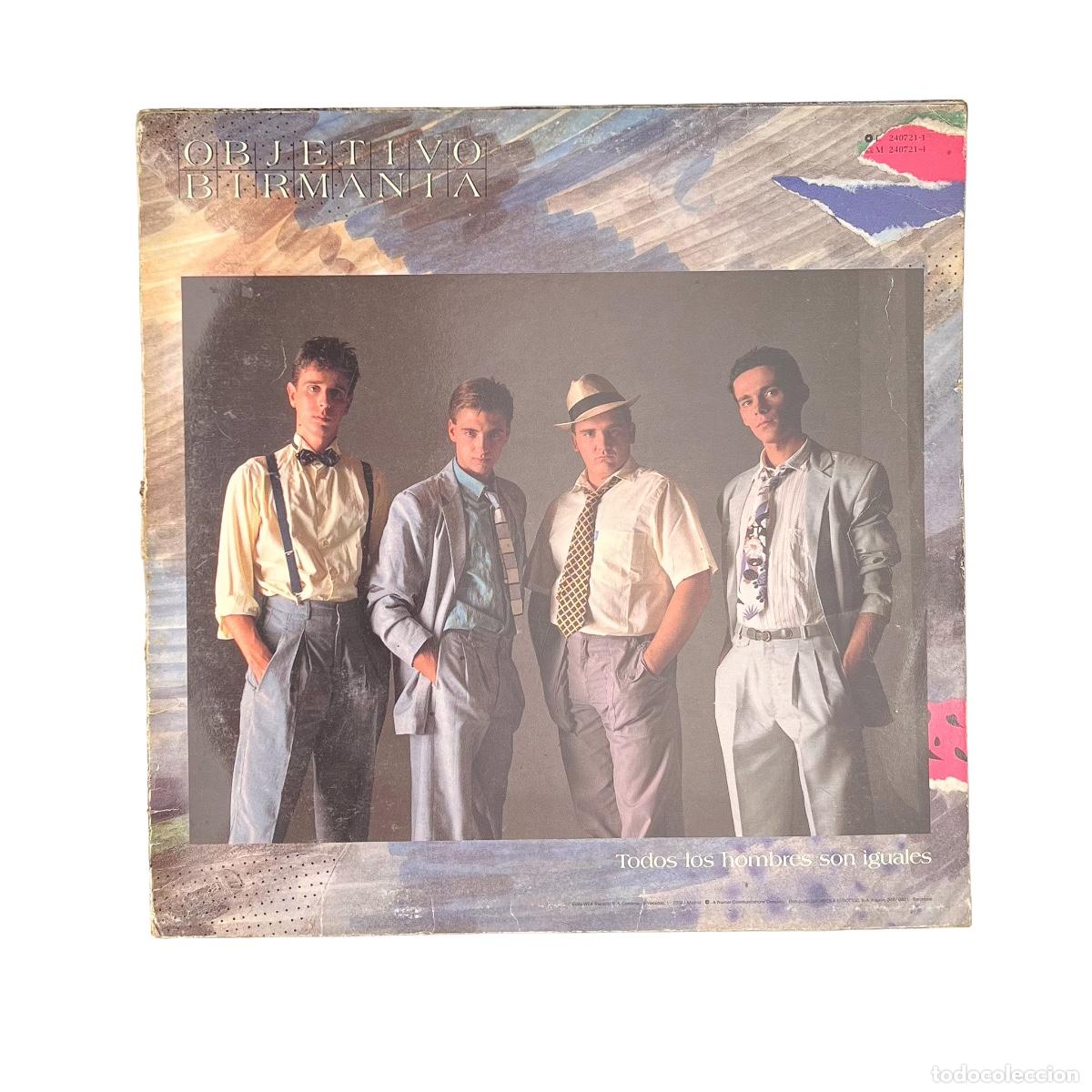 Discos de vinilo: LP. Objetivo Birmania. Todos Los Hombres Son Iguales (G+/VG)
