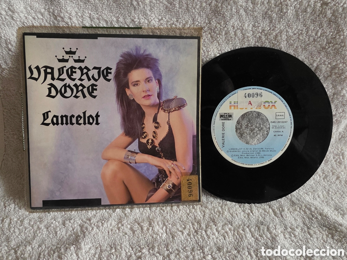 Discos de vinilo: Valerie Dore&nbsp;&ndash;&nbsp;Lancelot 1986 espa&ntilde;ol