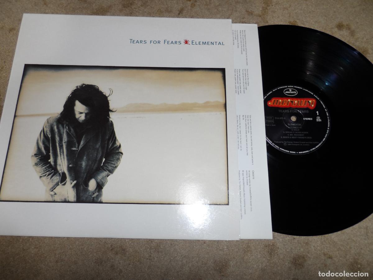 Discos de vinilo: Tears For Fears &ndash; Elemental (SPAIN 1993) - Foto 1