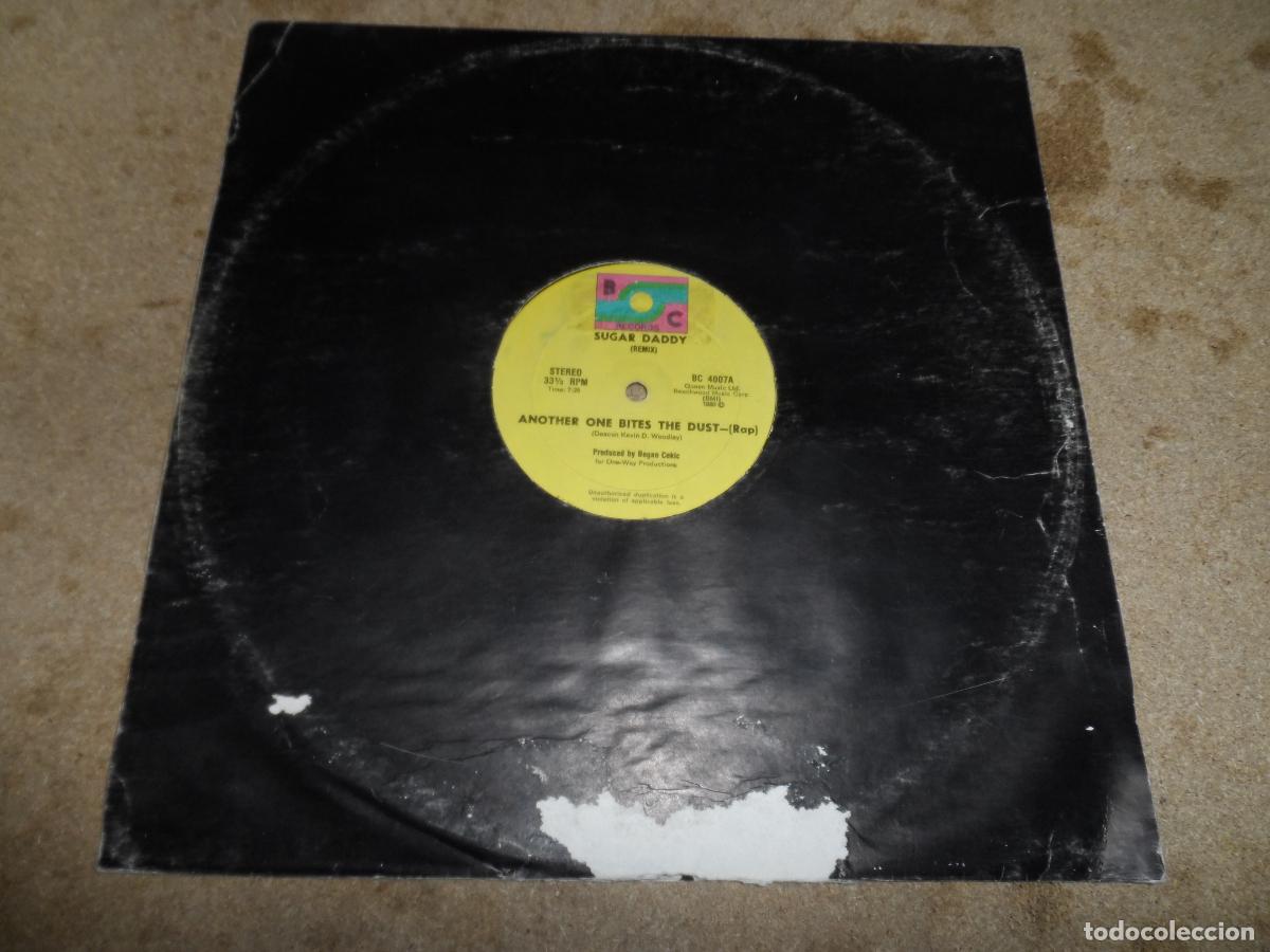 Discos de vinilo: SUGAR DADDY - ANOTHER ONE BITES THE DUST (USA 1980)